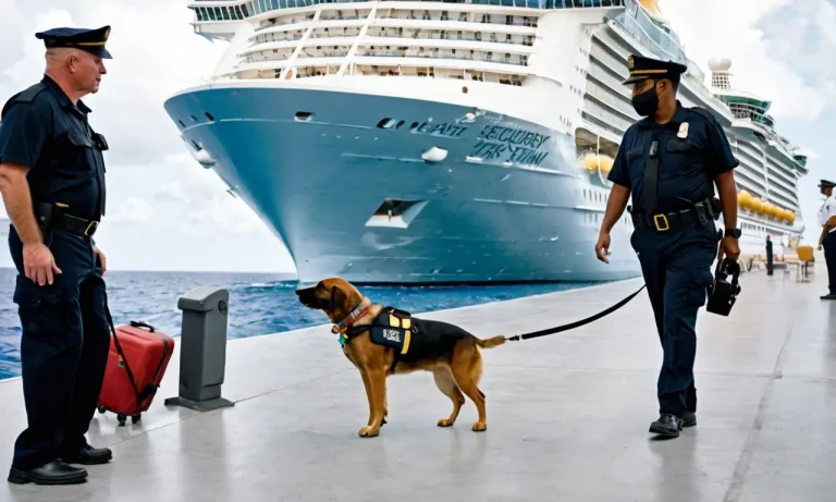 Does Royal Caribbean Have Drug Dogs?
