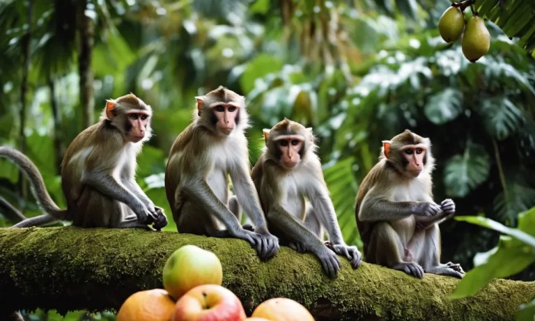 What Do The Monkeys On Morgan Island Eat?