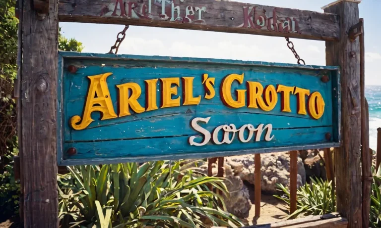 When Will Ariel’S Grotto Reopen At Disneyland?